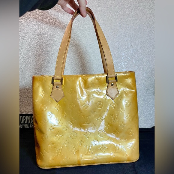 SOLD✨Louis Vuitton✨ Vernis Leather LV Monogram Houston Tote Bag EUC - Picture 3 of 17